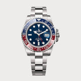 GMT-Master II Pepsi With Blue Dial In White Gold