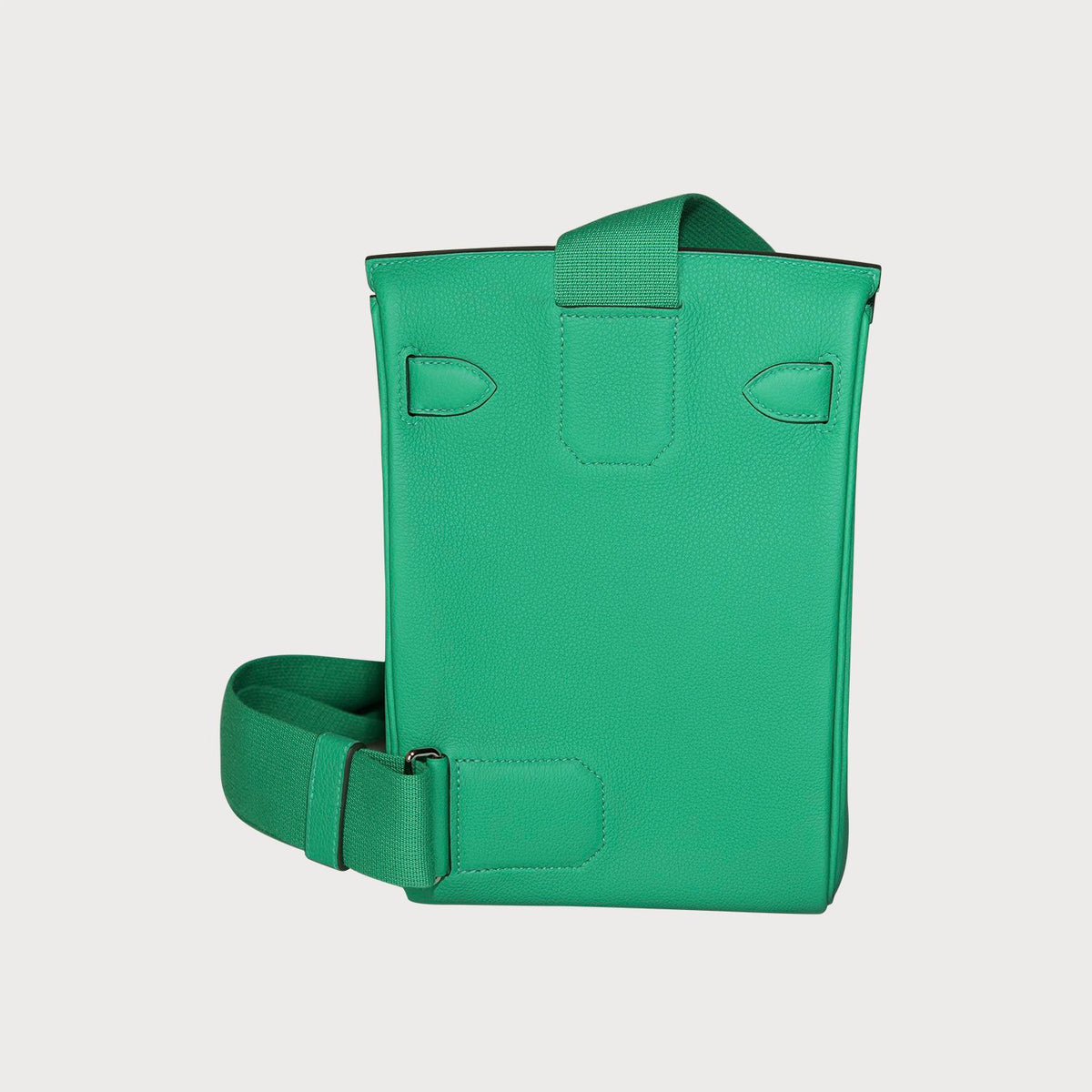 Hermès Hac A Dos Pm Vert Menthe Phw In Togo Leather Hss - view 10