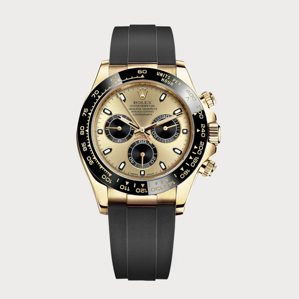 Rolex Daytona Pikachu In Yellow Gold On Oysterflex