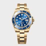Submariner 41 Blue In Yellow Gold