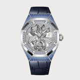 Royal Oak Concept Flying Tourbillon With Blue Sapphires & Diamonds