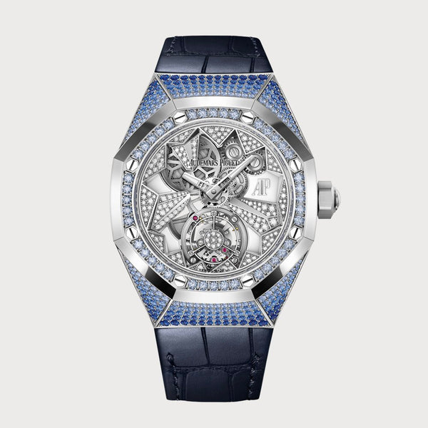Audemars Piguet Royal Oak Concept Flying Tourbillon With Blue Sapphires & Diamonds