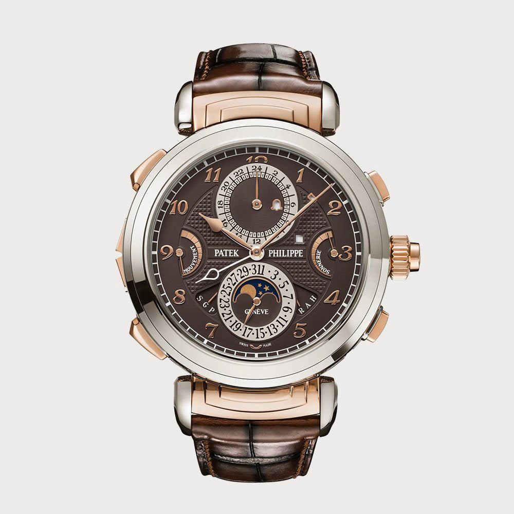 Patek Philippe Grandmaster Chime Grand Complication In Rose Gold With Chocolate Brown Dial
