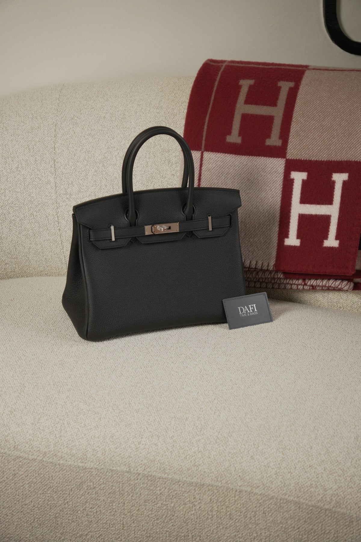 Hermes Birkin 30 Noir PHW
