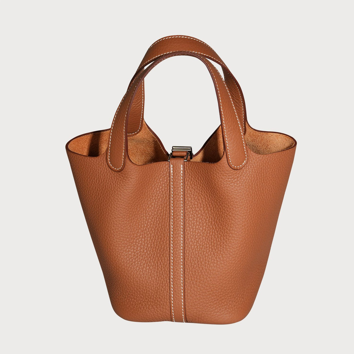 Hermès Picotin Lock 18 Gold With Palladium Hardware In Taurillon Clemmence Leather - view 10
