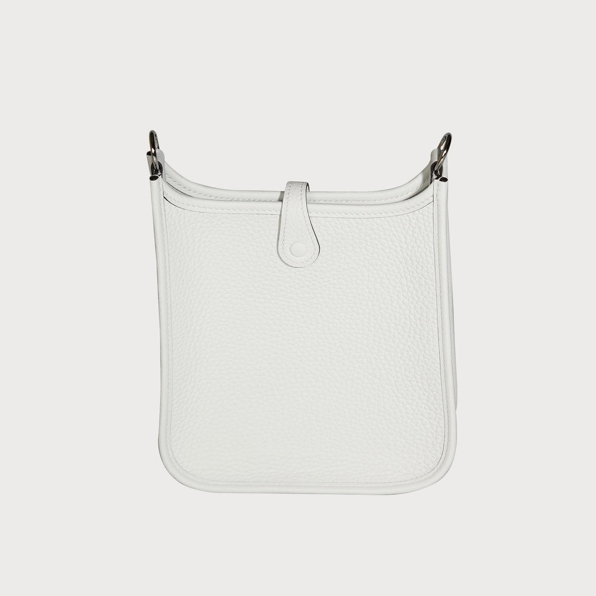 Hermès Evelyne 16 New White With Palladium Hardware In Clemmence Leather - view 10