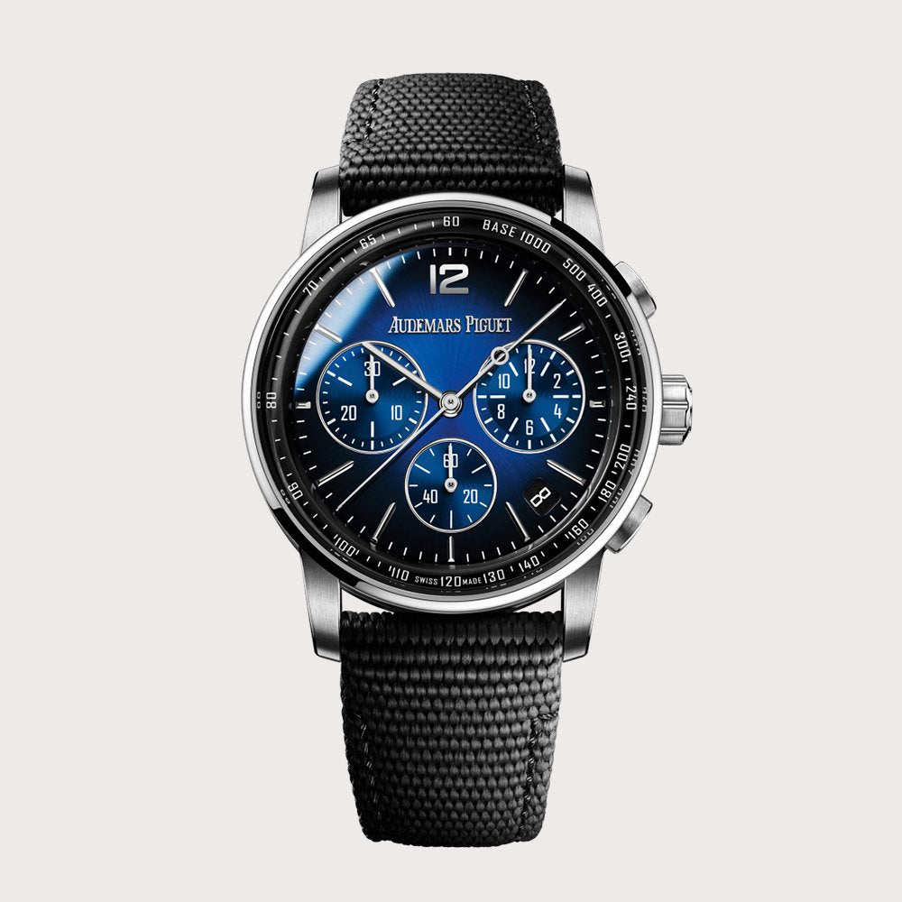 Audemars Piguet Code 11.59 Chronograph Blue In White Gold