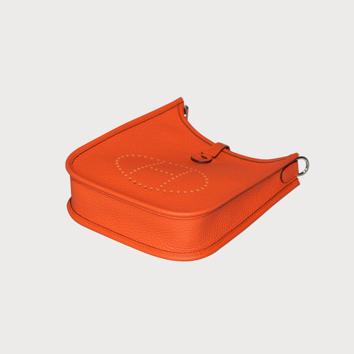 Hermès Evelyne 16 Orange Feu With Palladium Hardware In Taurillon Clemmence Leather - view 6