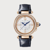 Pasha 35mm Diamond Set In Rose Gold