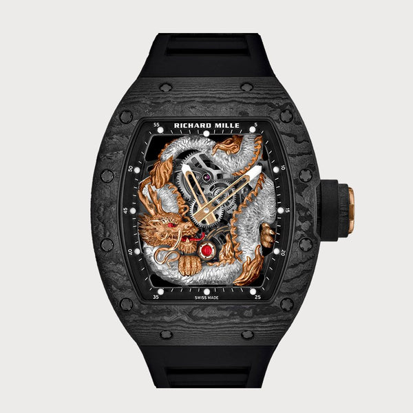 Richard Mille Rm57-03 Sapphire Dragon In Carbon Tpt
