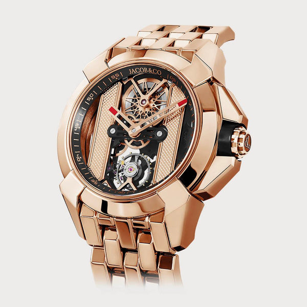 Jacob & Co Epic X Rose Gold With Black Inner Ring