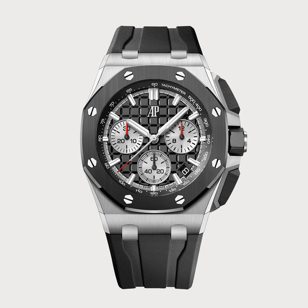 Audemars Piguet Royal Oak Offshore Chronograph Black In Steel