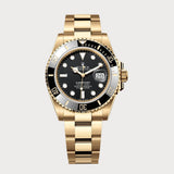 Submariner 41 Black In Yellow Gold
