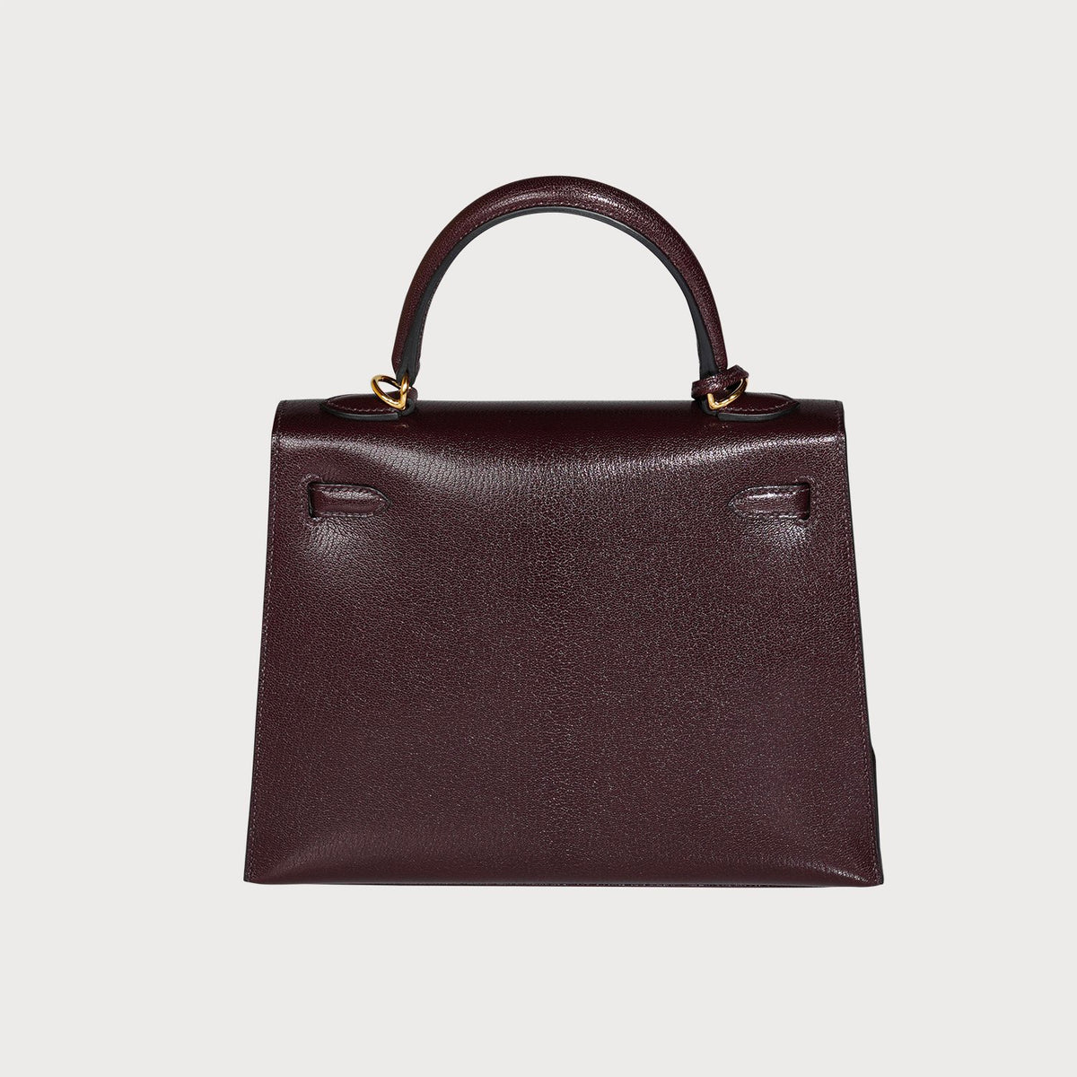 Hermès Hermes Kelly 25 Rouge Sellier Gold Hardware In Chevre Leather - view 10