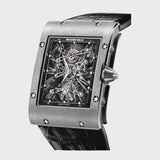 Rm017 Tourbillon Extra Flat In White Gold