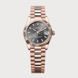 Datejust 31 Rhodium Dial In Rose Gold