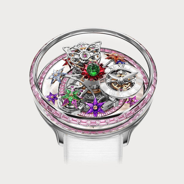 Jacob & Co Astronomia Fleurs De Jardin With Pink Sapphires