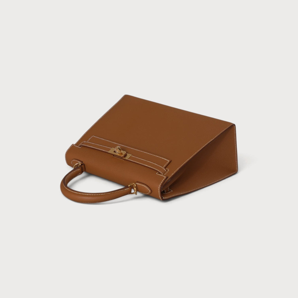 Hermes Kelly 25 Gold Epsom GHW