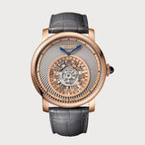 Rotonde 45 Mm Astrocalendaire Tourbillon In Rose Gold