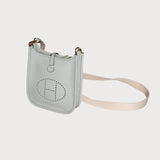 Hermes Evelyne 16 Blue Pale With Gold Hardware In Clemmence Leather