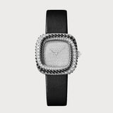Coussin Medium Diamonds & Spinels In White Gold