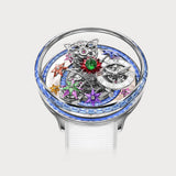 Astronomia Fleurs De Jardin With Blue Sapphires