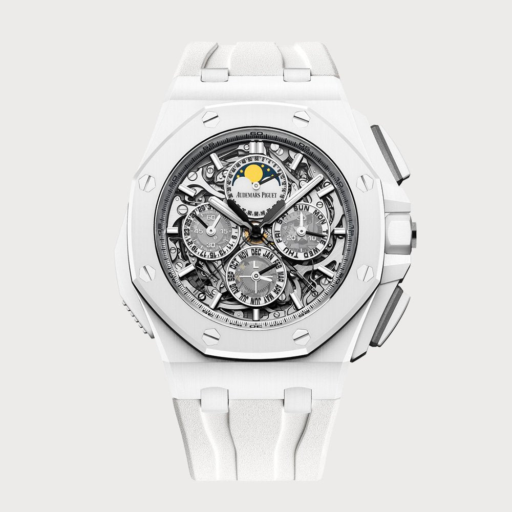 Audemars Piguet Royal Oak Offshore Grand Complication In White Ceramic