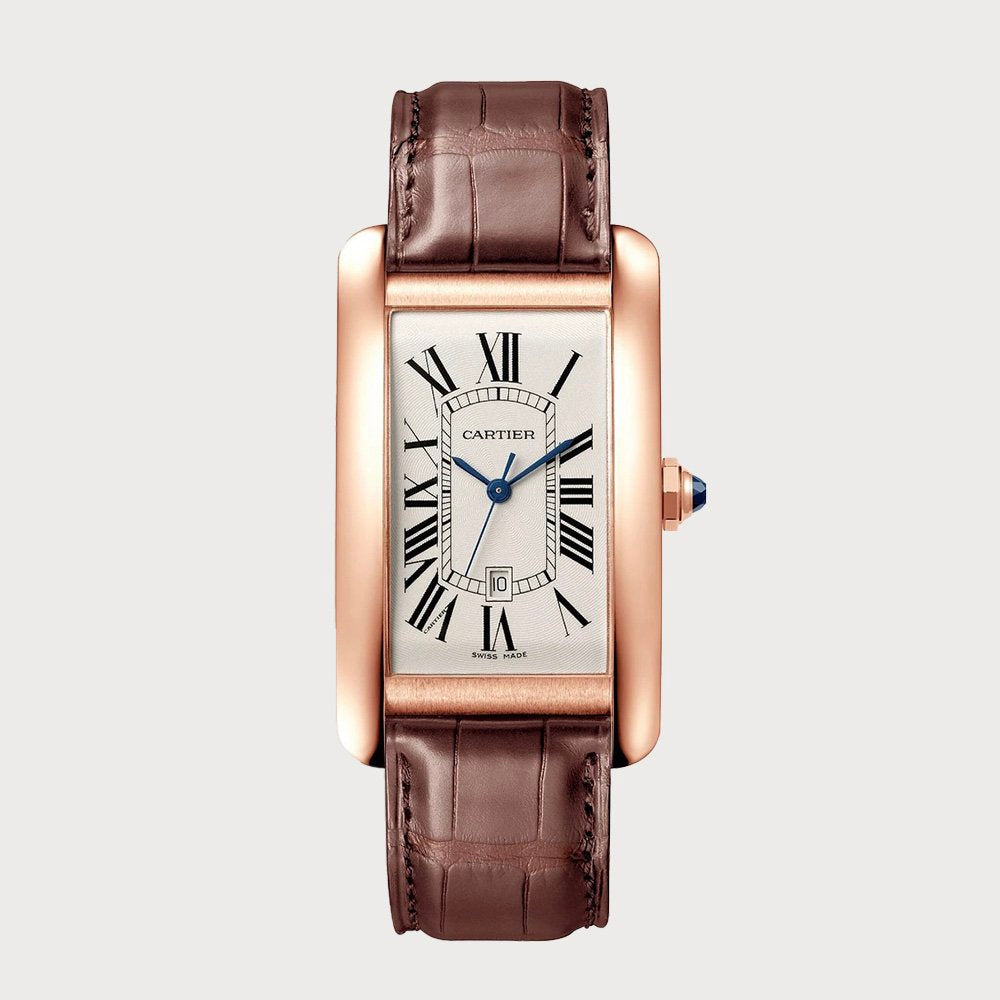 Cartier Tank Américaine Large In Rose Gold