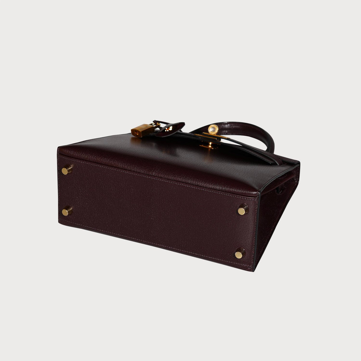 Hermès Hermes Kelly 25 Rouge Sellier Gold Hardware In Chevre Leather - view 6