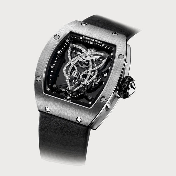 Richard Mille Rm019 Tourbillon Celtic Motif In White Gold