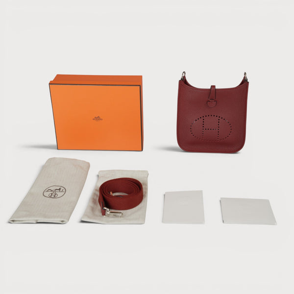 Hermes Evelyne 16 Amazone Rouge H Ghw Clemmence