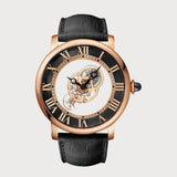 Rotonde 43,5 Mm Astromysterieux Skeleton In Rose Gold