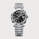 Day-Date 40 Black In Platinum