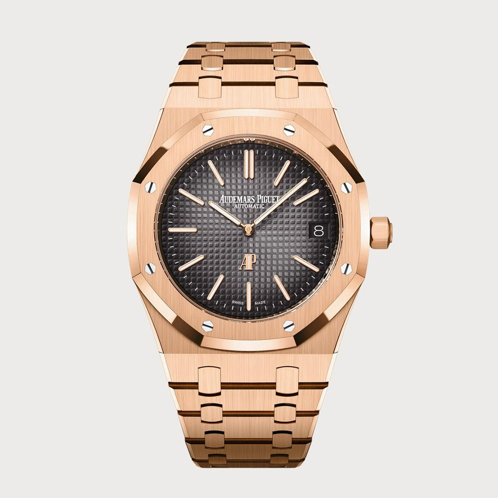 Audemars Piguet Royal Oak 39 Jumbo/ Extra-Thin In Rose Gold