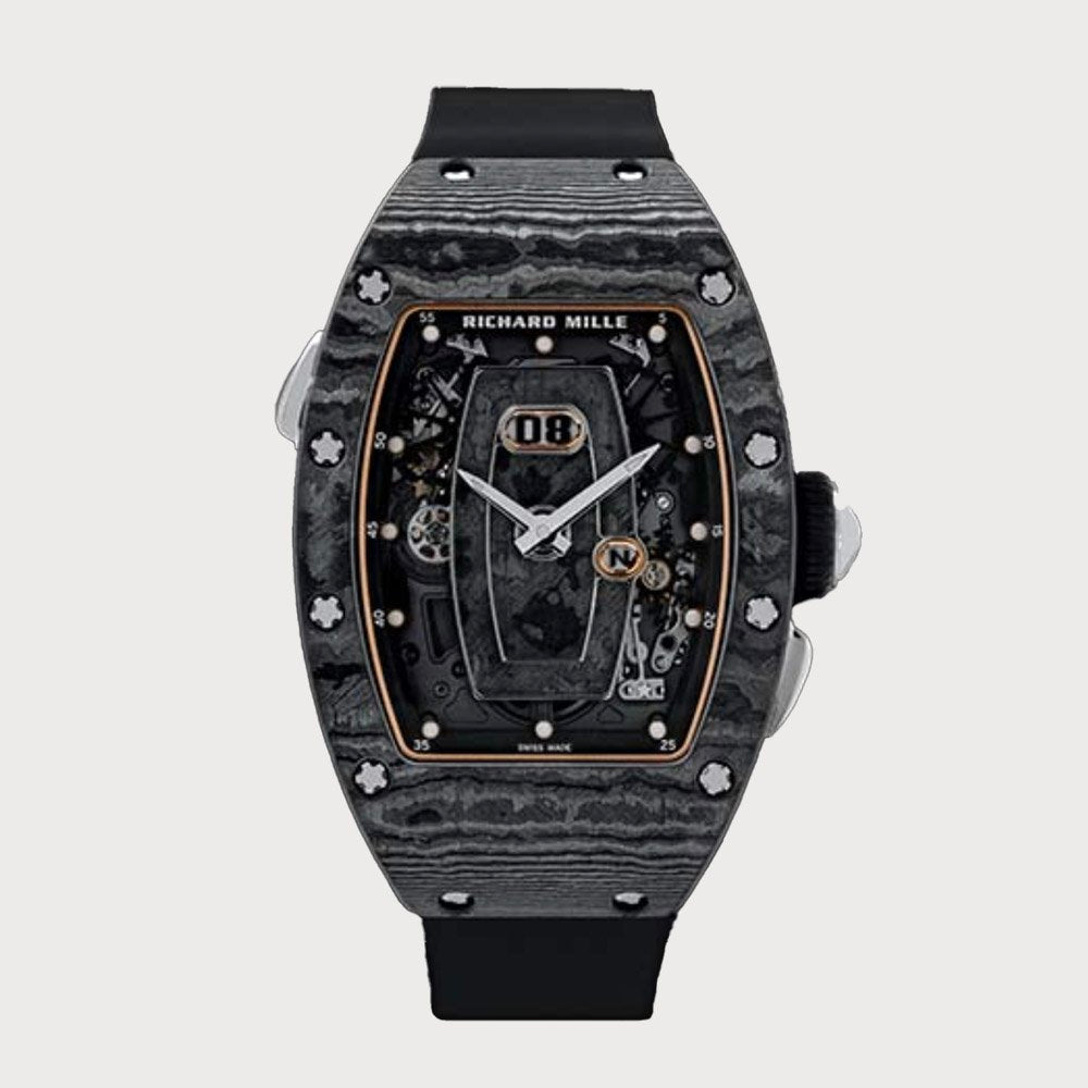 Richard Mille Rm037 Black Carbon Tpt