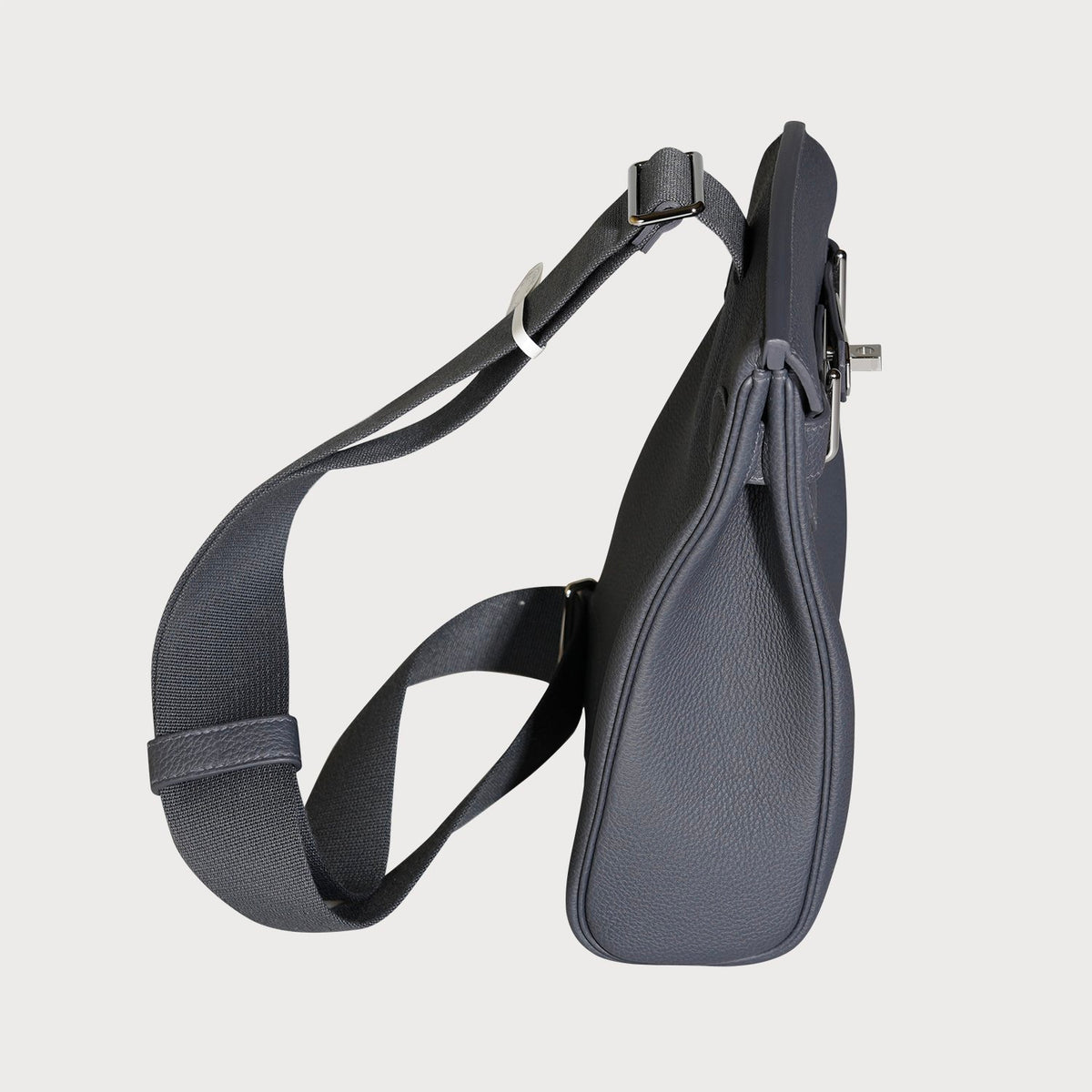 Hermès Hac A Dos Pm Ardoise With Palladium Hardware In Togo Leather - view 11