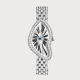Crash Diamond Set In White Gold