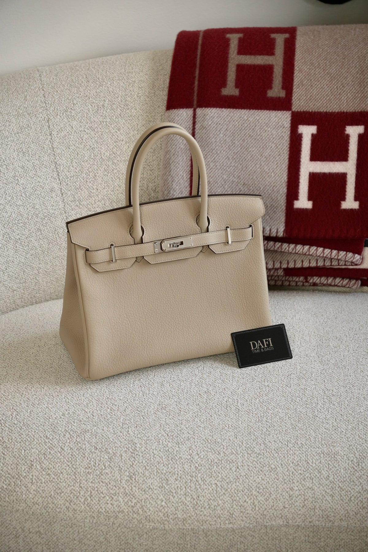 Hermes Birkin 30 Trench GHW Togo