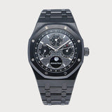 Royal Oak 41 Perpetual Calendar In Black Ceramic