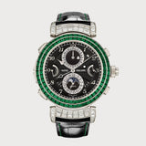 Grandmaster Chime Grand Complication Haute Joaillerie With Baguette Diamonds & Baguette-Cut Emeralds