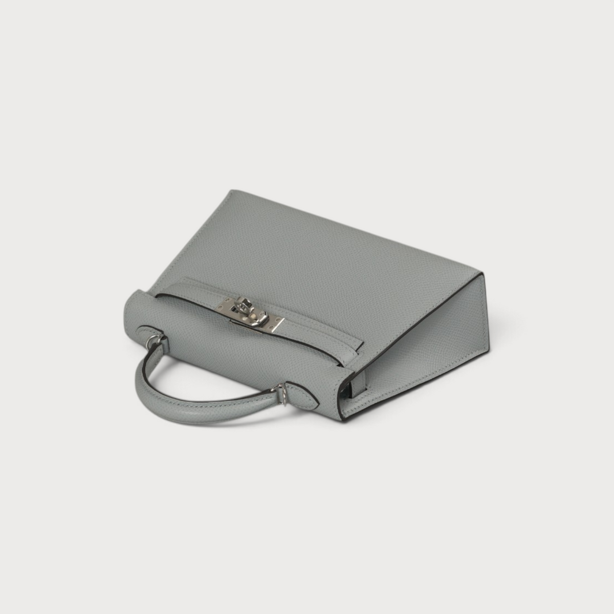 Hermes Mini Kelly 20 Bleu Glacier PHW