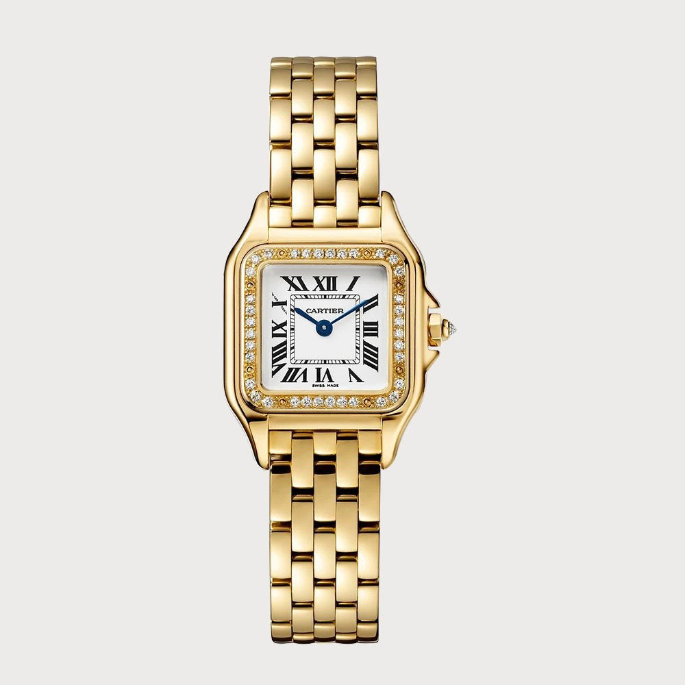 Cartier Panthere Small, Diamond Set In Yellow Gold