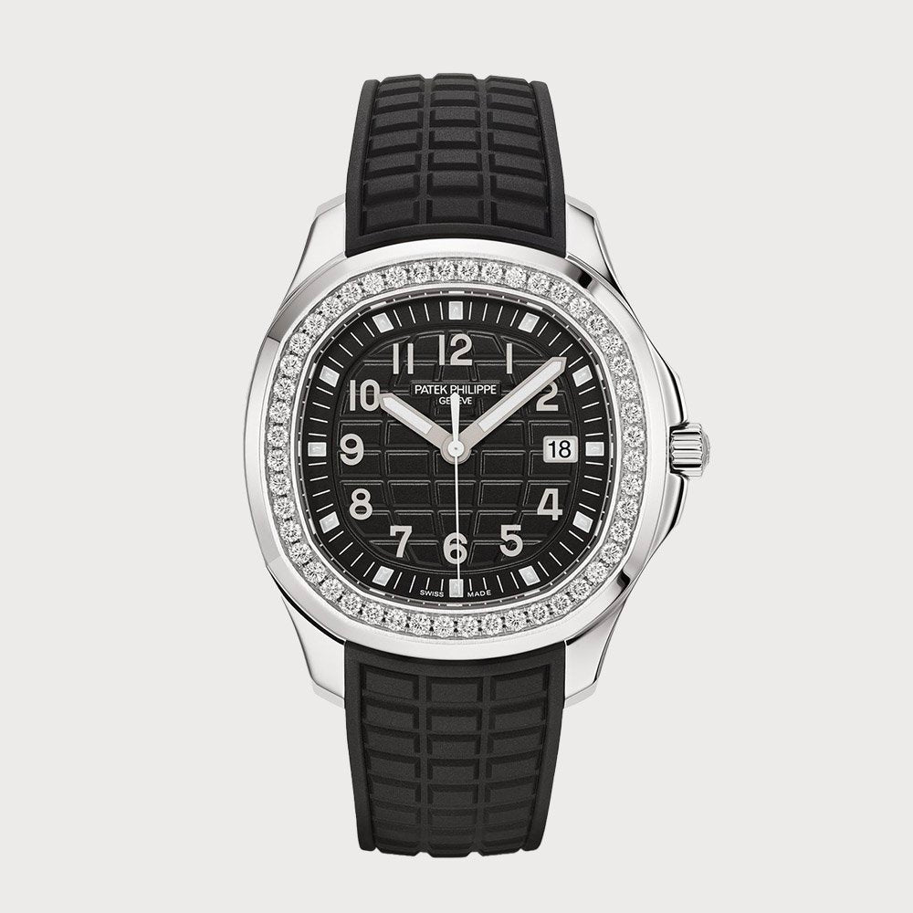 Patek Philippe Aquanaut Luce In Stainless Steel With Black Dial & Diamond Set Bezel