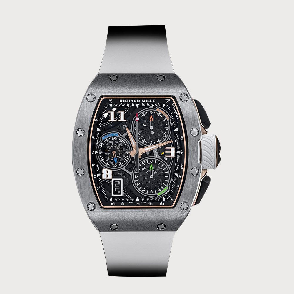 Richard Mille Rm72-01 Flyback Chronograph In Titanium