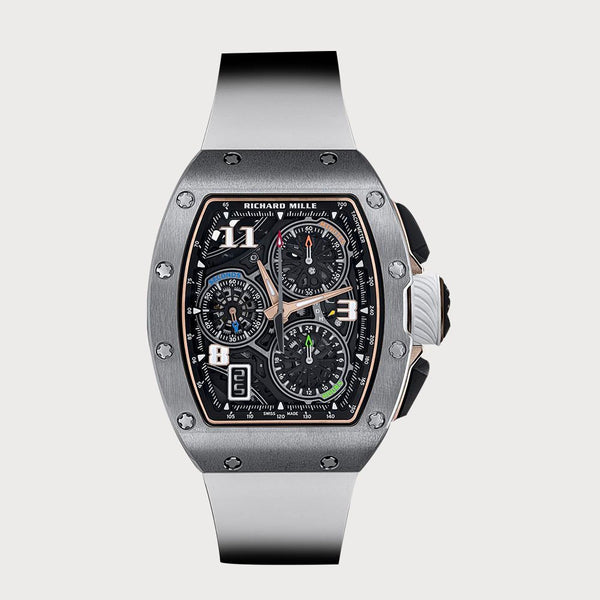 Richard Mille Rm72-01 Flyback Chronograph In Titanium