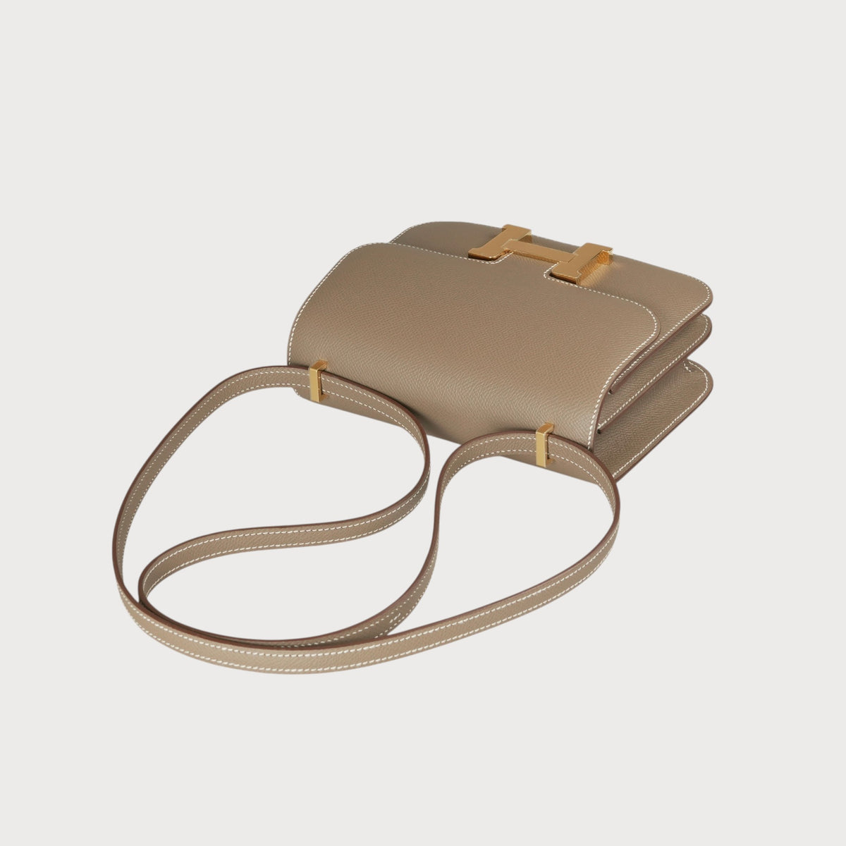 Hermes Constace 18 Etoupe Ghw Epsom
