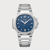 Ladies Nautilus In Stainless Steel With Blue Dial