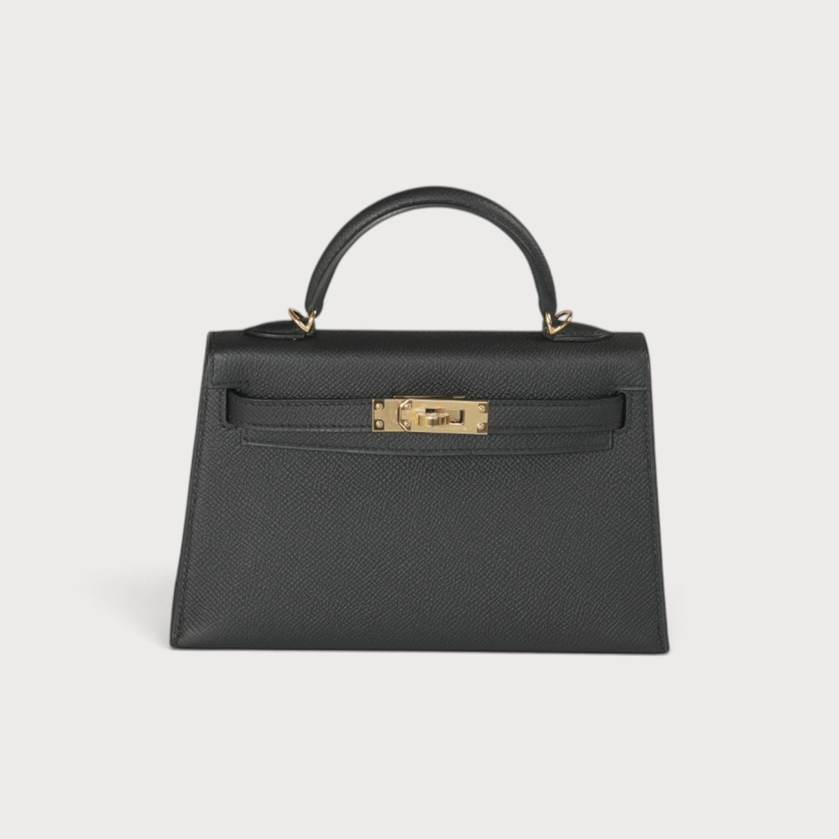 Hermes Mini Kelly 20 Noir GHW
