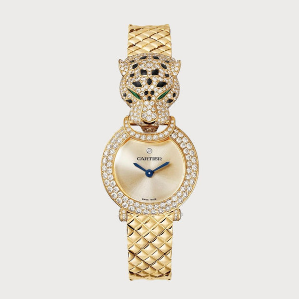 Cartier La Panthère 23,6mm In Full Yellow Gold With Diamond Set Case