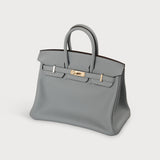 Hermes Birkin 25 Gris Pantin PBHW